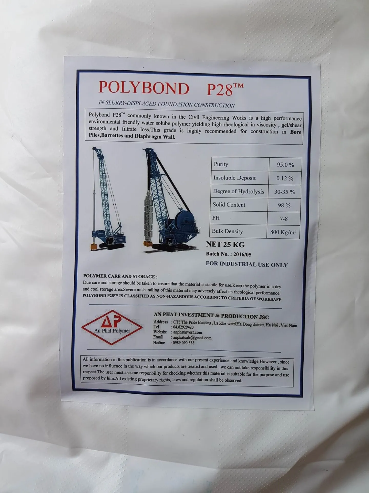 Polymer Polybond P28